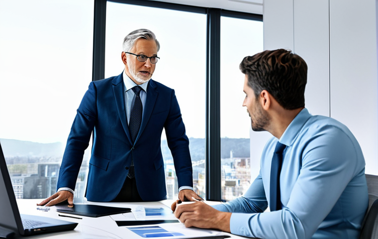 **

"A professional financial advisor in a modern office, explaining AI-powered investment tools to a client, fully clothed, appropriate attire, safe for work, perfect anatomy, natural proportions, professional environment, high quality, family-friendly."

**