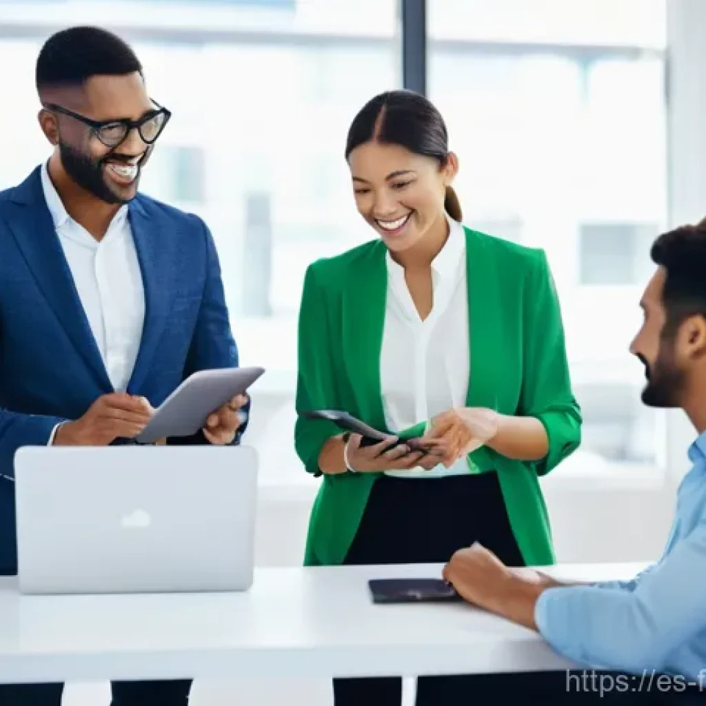 로보 어드바이저 투자 - **Prompt:** A diverse group of people, ranging from young adults to seniors, are gathered in a brigh...