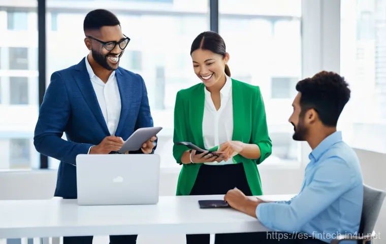 로보 어드바이저 투자 - **Prompt:** A diverse group of people, ranging from young adults to seniors, are gathered in a brigh...