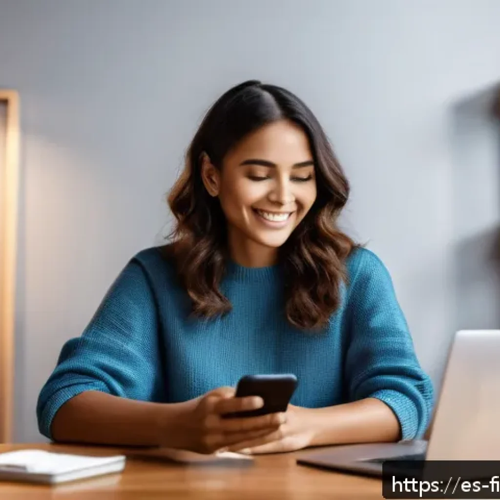 핀테크 로보틱 서비스 - A modern Latin American fintech customer service scene showing a diverse young professional woman in...